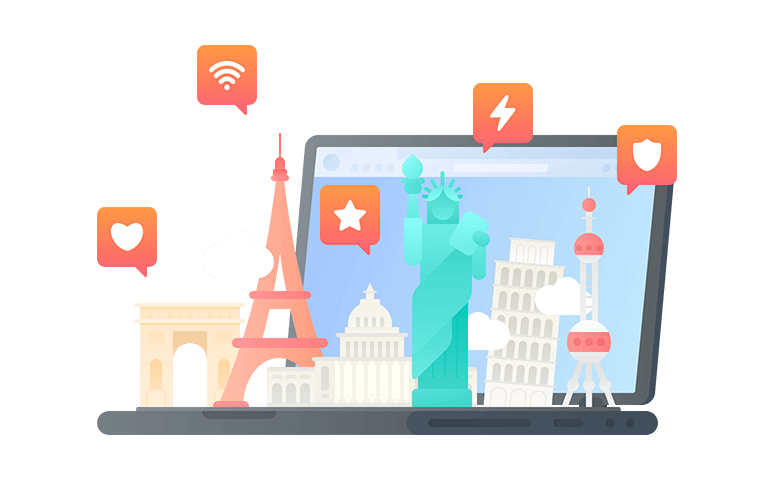 在摩纳哥连接到中国的加速器 - 大陆VPN